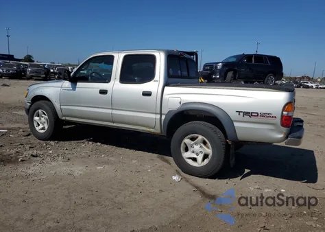 2004 Toyota Tacoma Double Cab from USA, damaged, VIN 5TEHN72N34Z442850